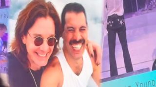 AI image of Ozzy Osbourne and Freddie Mercury