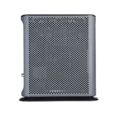 There are vents on both sides of the Motorola MG7550 to help with heat dissipation.