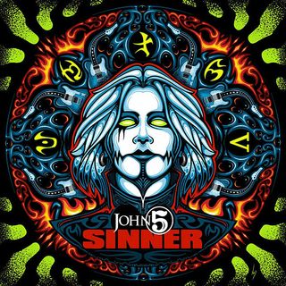 John 5 'Sinner' album cover artwork