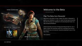 Gears of War 4 Beta Xbox One