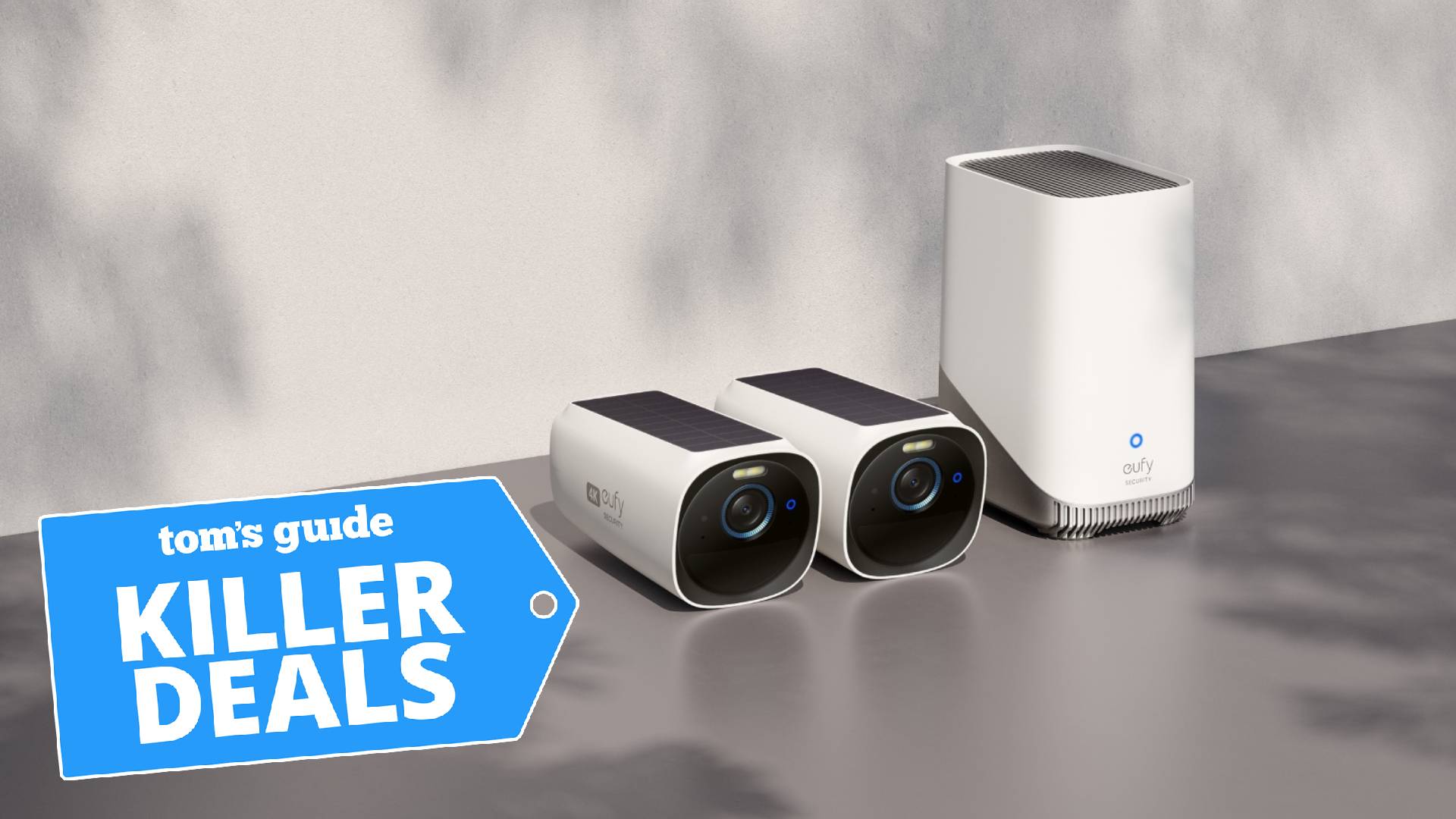 slashes up to 40% off Eufy security cameras