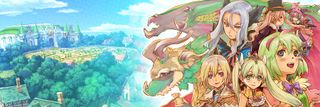 Rune Factory 4 banner of all the characters