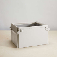 Folden Lane Collapsible Storage Basket | $70.00 on Crate &amp; Barrel
