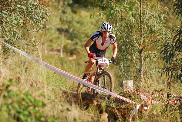 Peta Mullens survived the Canberra course to post a second in the under 23 class.