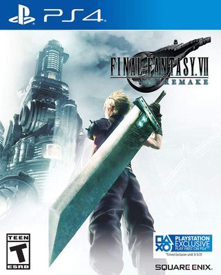 FF7 Remake box art