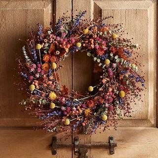 Anthropologie dried wreath