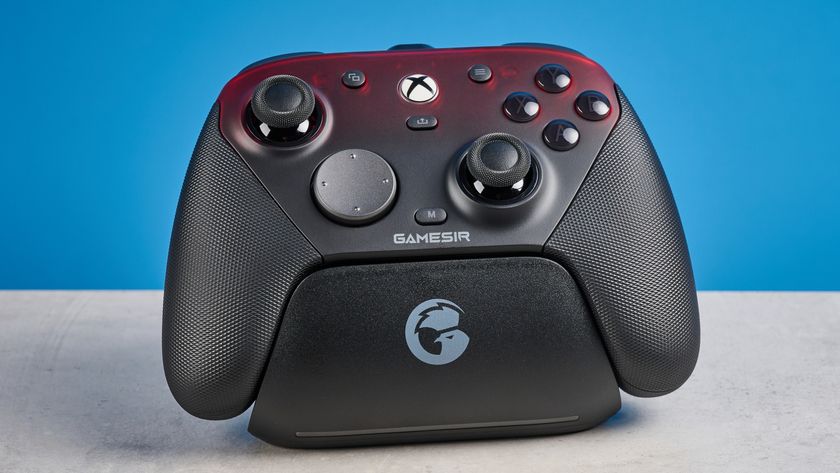 A black and red GameSir G7 Pro wired Xbox controller