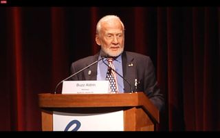 Buzz Aldrin at Humans to Mars Summit 2016