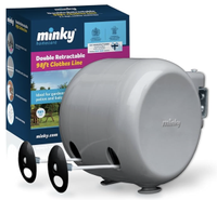 Minky Retractable Duo Reel Washing Line | was £27.17 now £19.00 at Amazon