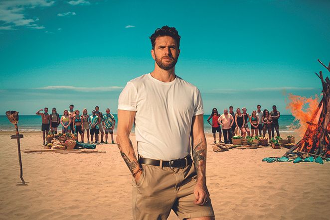 Joel Dommett hosts the rebooted Survivor