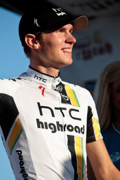 Tejay Van Garderen (HTC-Highroad) happy with his TT win.