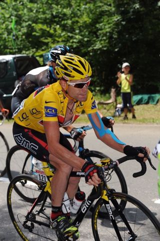 Cadel Evans, Tour de France 2010, stage 9