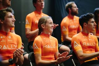 The 2020 Pactimo kits now have a subtle yellow dot pattern that blends into Rally orange.