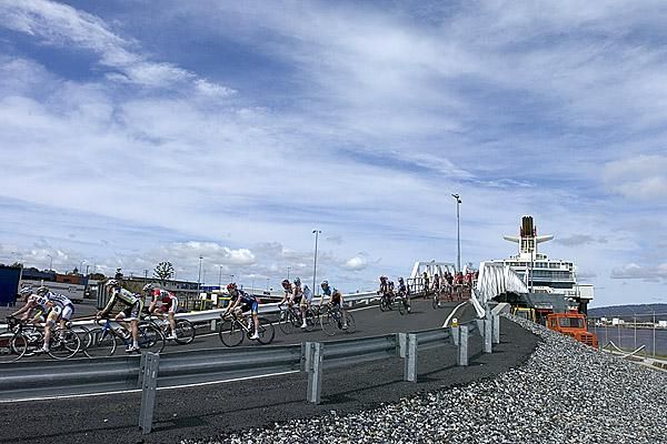 The Tour started from inside the Spirit of Tasmania which commutes daily between Melbourne and Devonport in Tasmania.