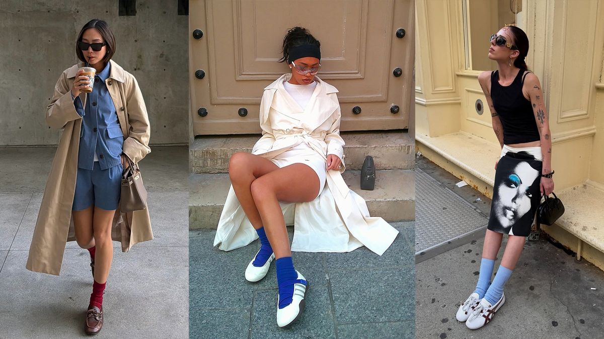 If You Want Your Basic Outfits to Look Cool This Spring, Wear This Sock Trend With Them