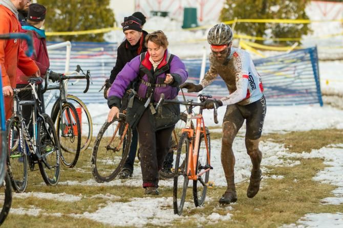 Conditions forced racers to pit often