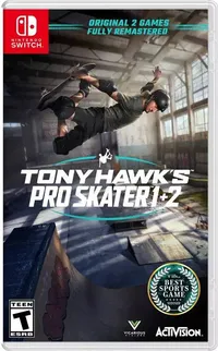 Tony Hawk Pro Skater 1 + 2: $40 $39 @ GameStop