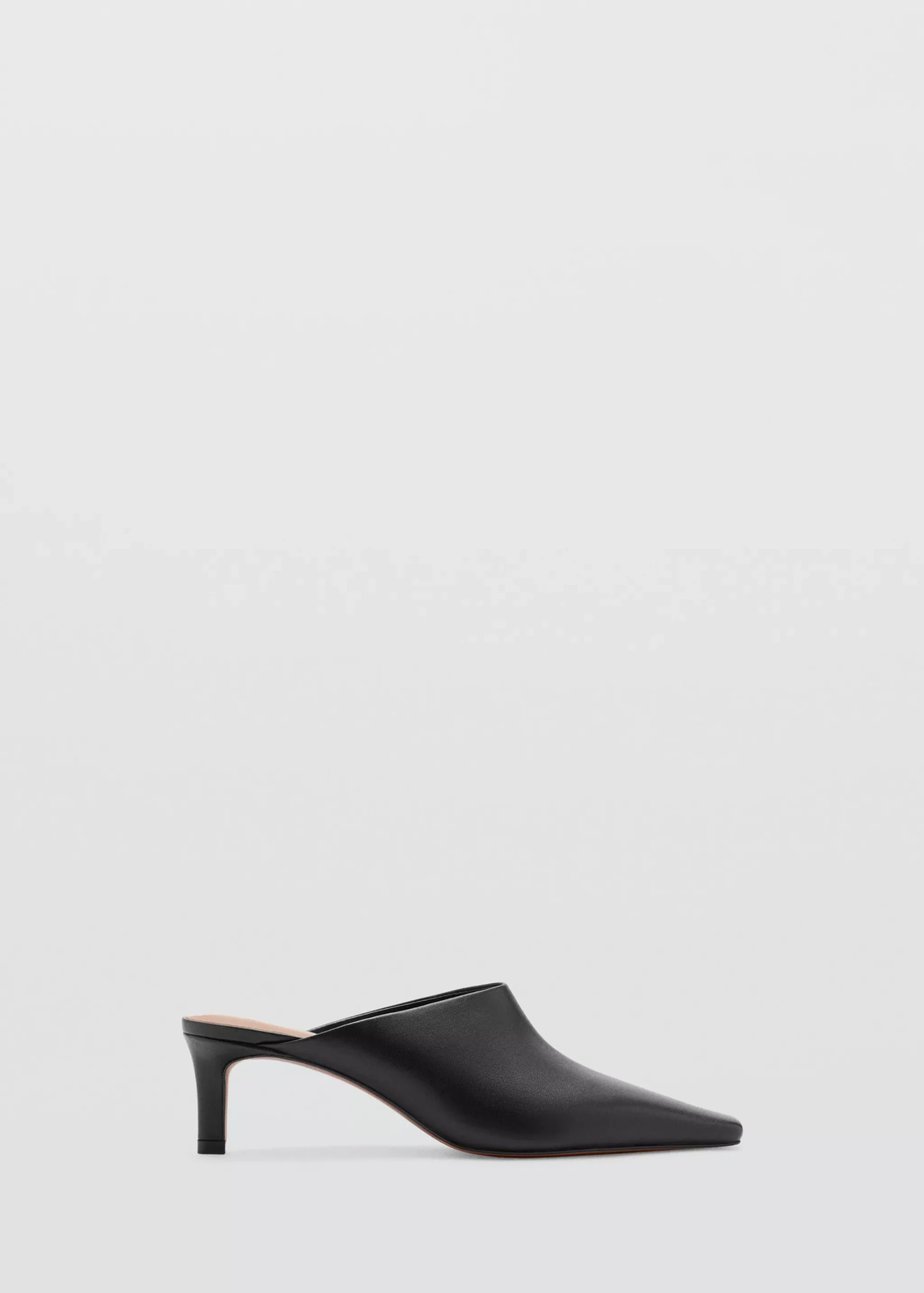 Heeled Leather Shoes - Women | Mango Usa