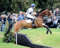 Francis Whittington and Sir Percival III at Burghley 2011
