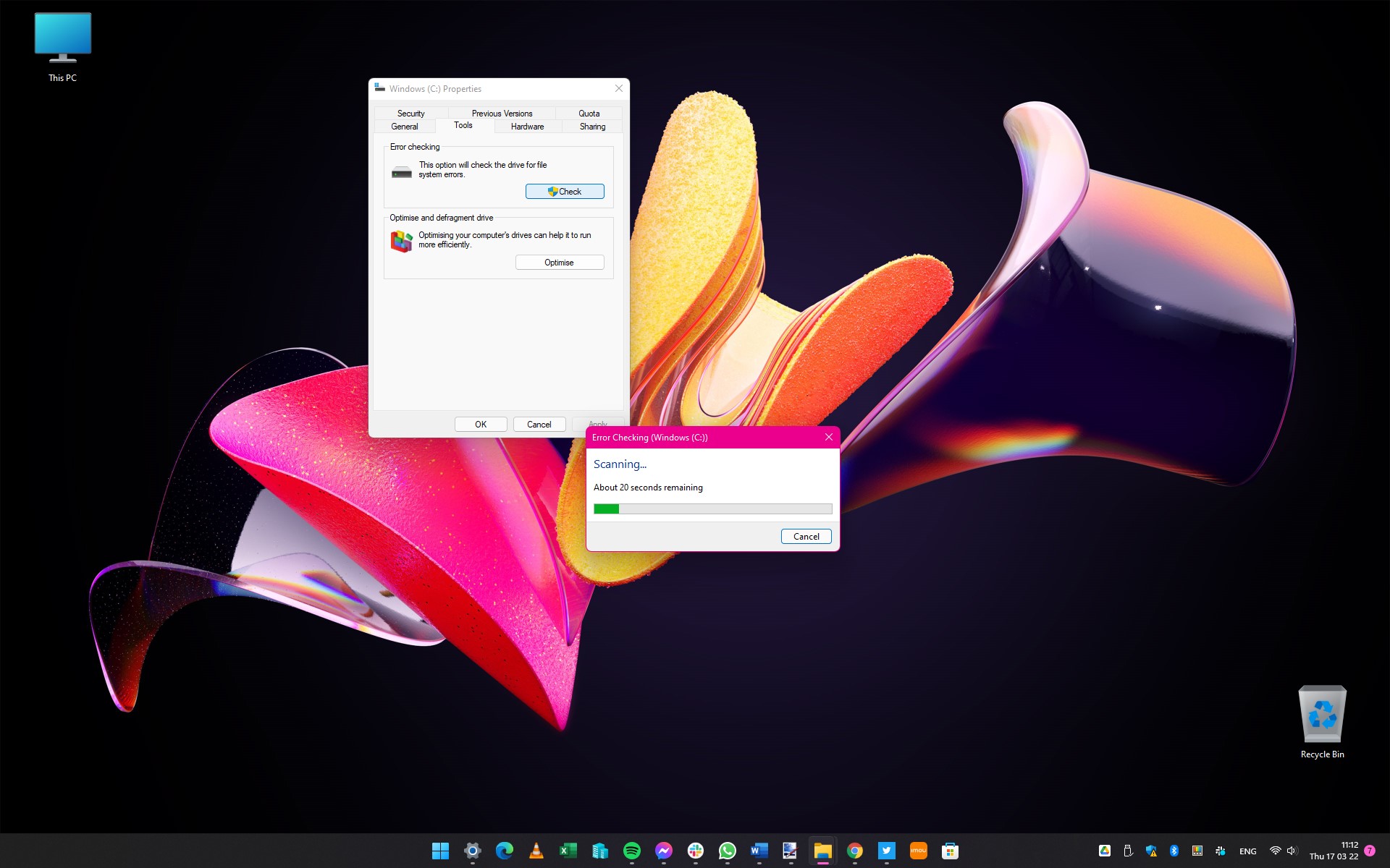 Windows 11 maintain 2