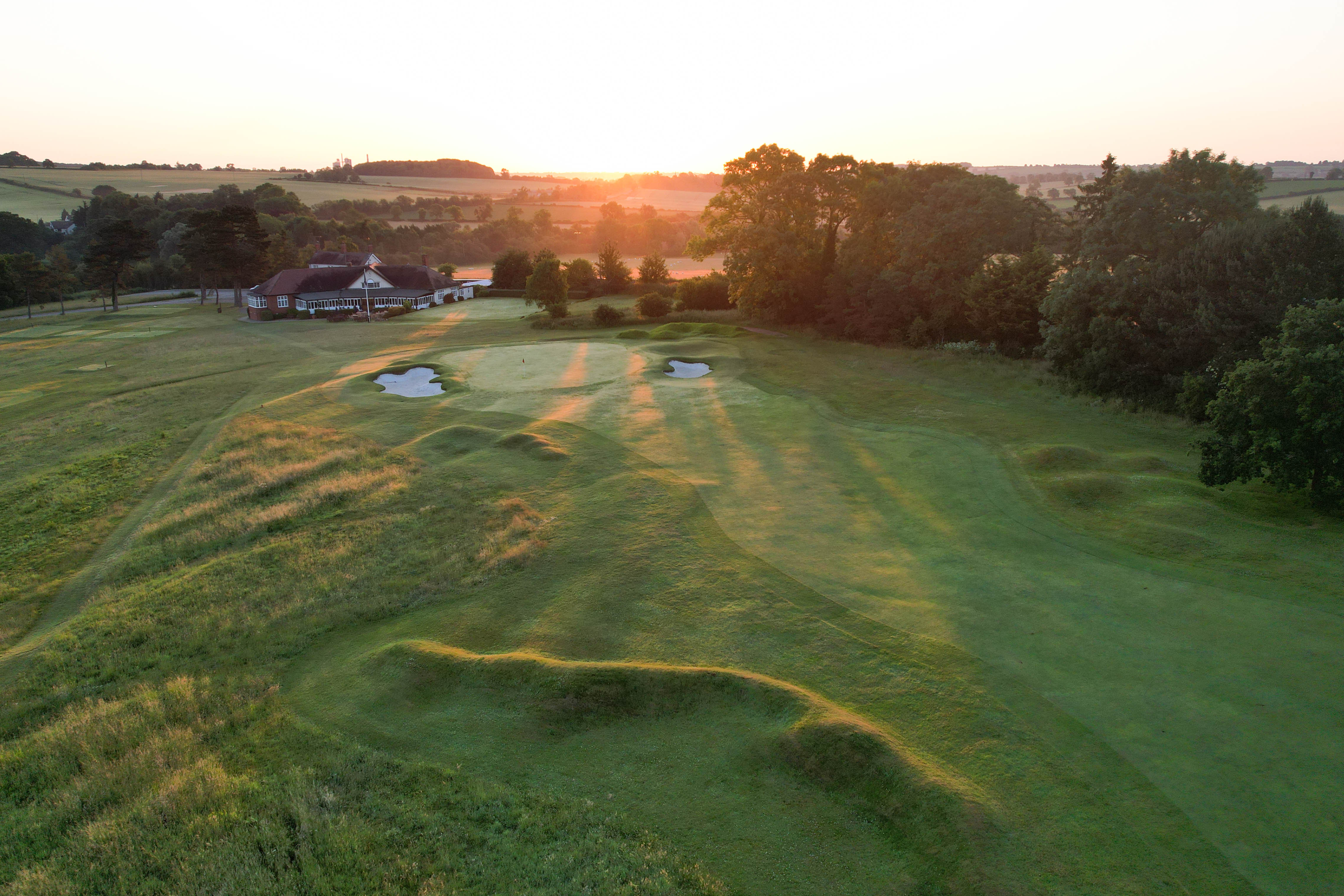 18th hole at Luffenham Heath