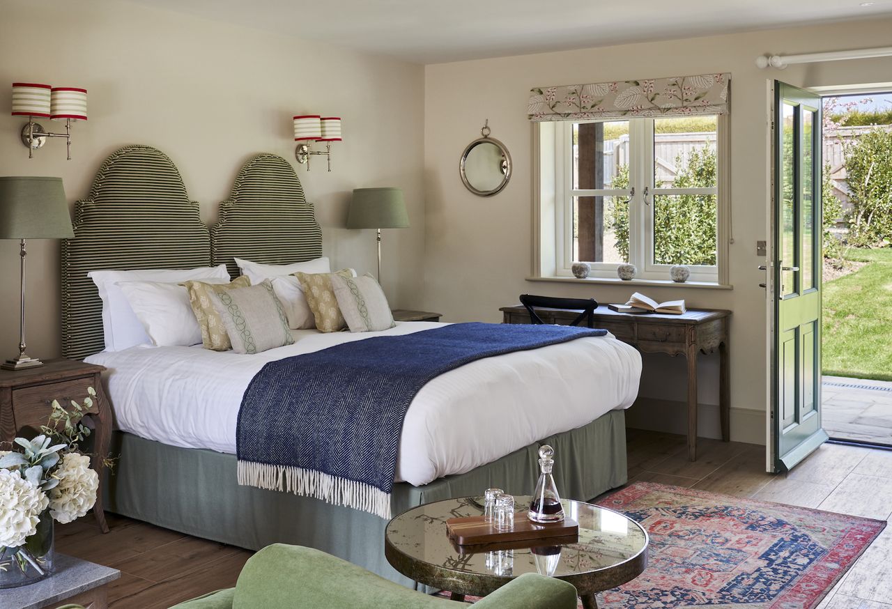 A bedroom at The Montagu Arms hotel