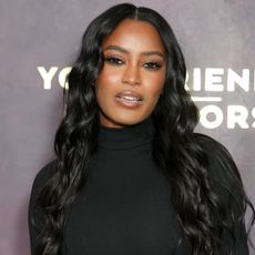 Ciara Miller attended the 'Your Friends & Neighbors' premiere in a two-tone black dress amidst the Summer House Amanda Batula drama