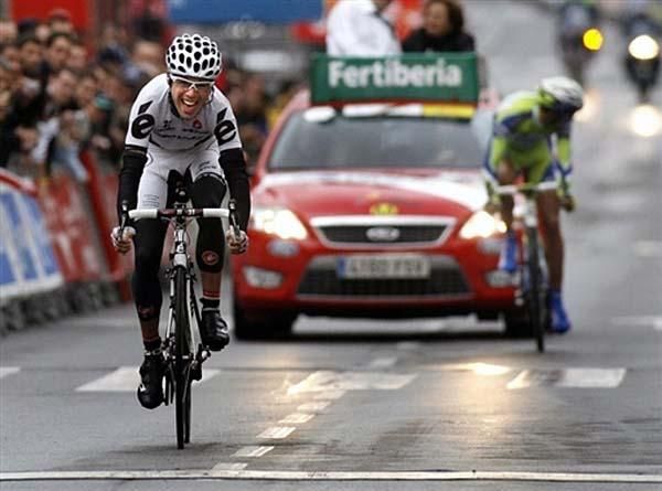 Philip Deignan (Cerv&eacute;lo TestTeam) on his way to a stage win.