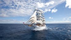 Sea Cloud II was built in 2001 and has space for up to 94 passengers