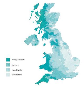 Map from Building Regulations Part C