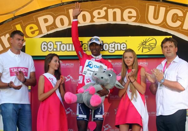 Daniel Teklehaimanot (Orica-GreenEdge) is still in the mountains classification lead