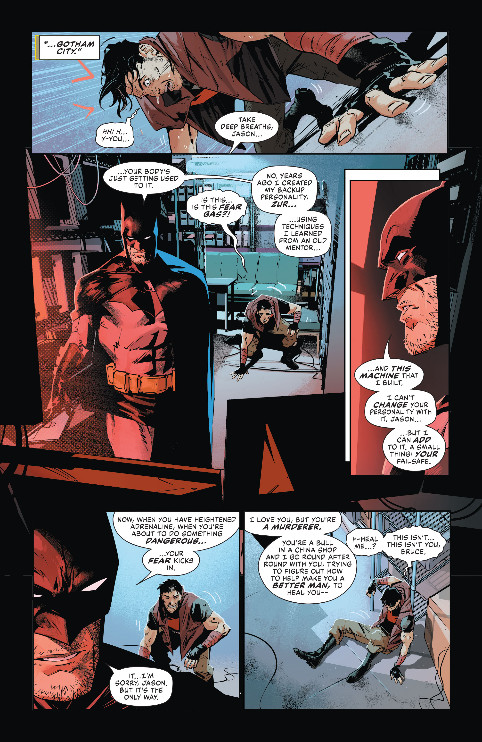 Kunst aus Batman #138