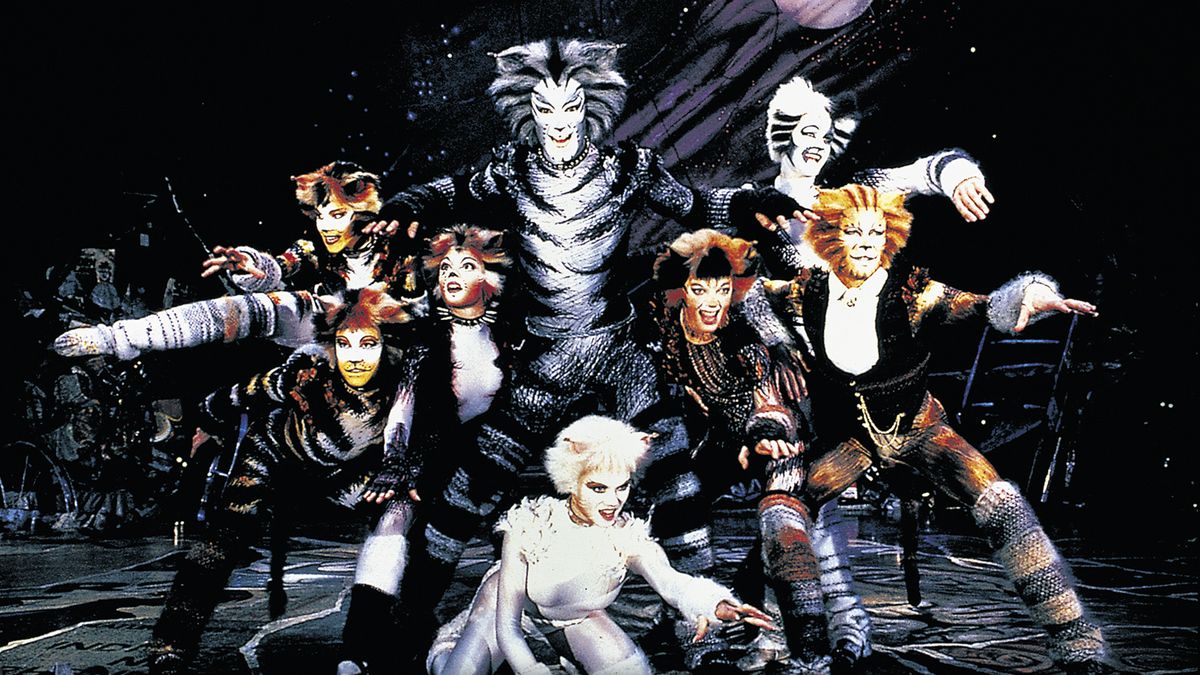 BritBox musicals — the 1997 stage production of Cats.