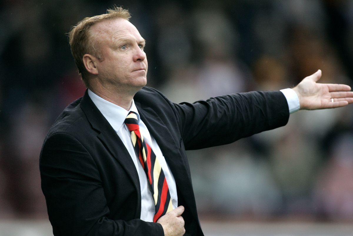 Rangers manager Alex McLeish, 2004