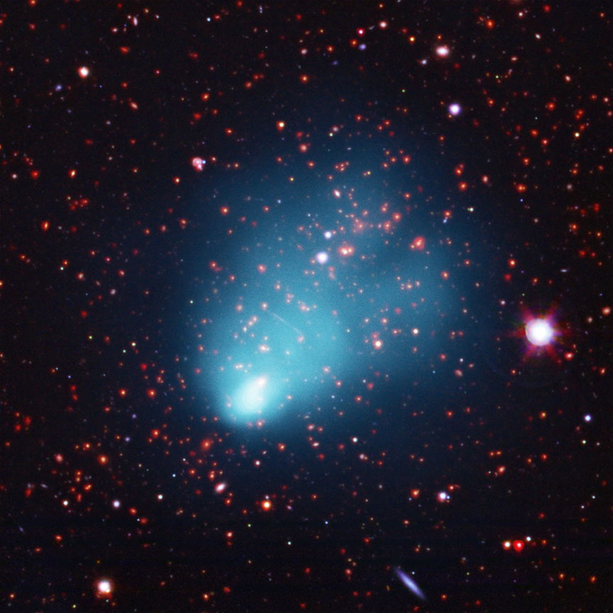 Monster Galaxy Cluster 'El Gordo' Packs Mass of 2 Quadrillion Suns 