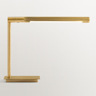 gold rectangular table lamp