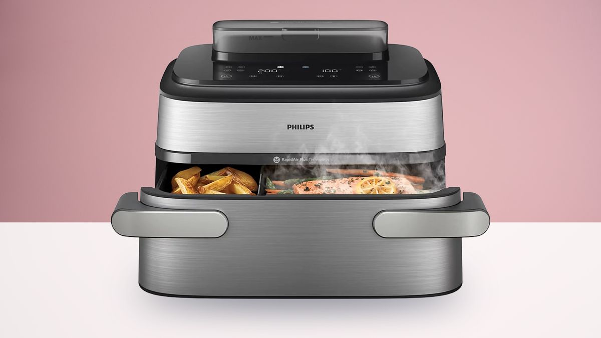 Philips unveils the MegaBasket, and it's big enough to air fry an antelope: with massive capacity it's made for mega meals
