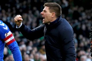 Rangers manager Steven Gerrard has lapped up seeing his team crowned champions