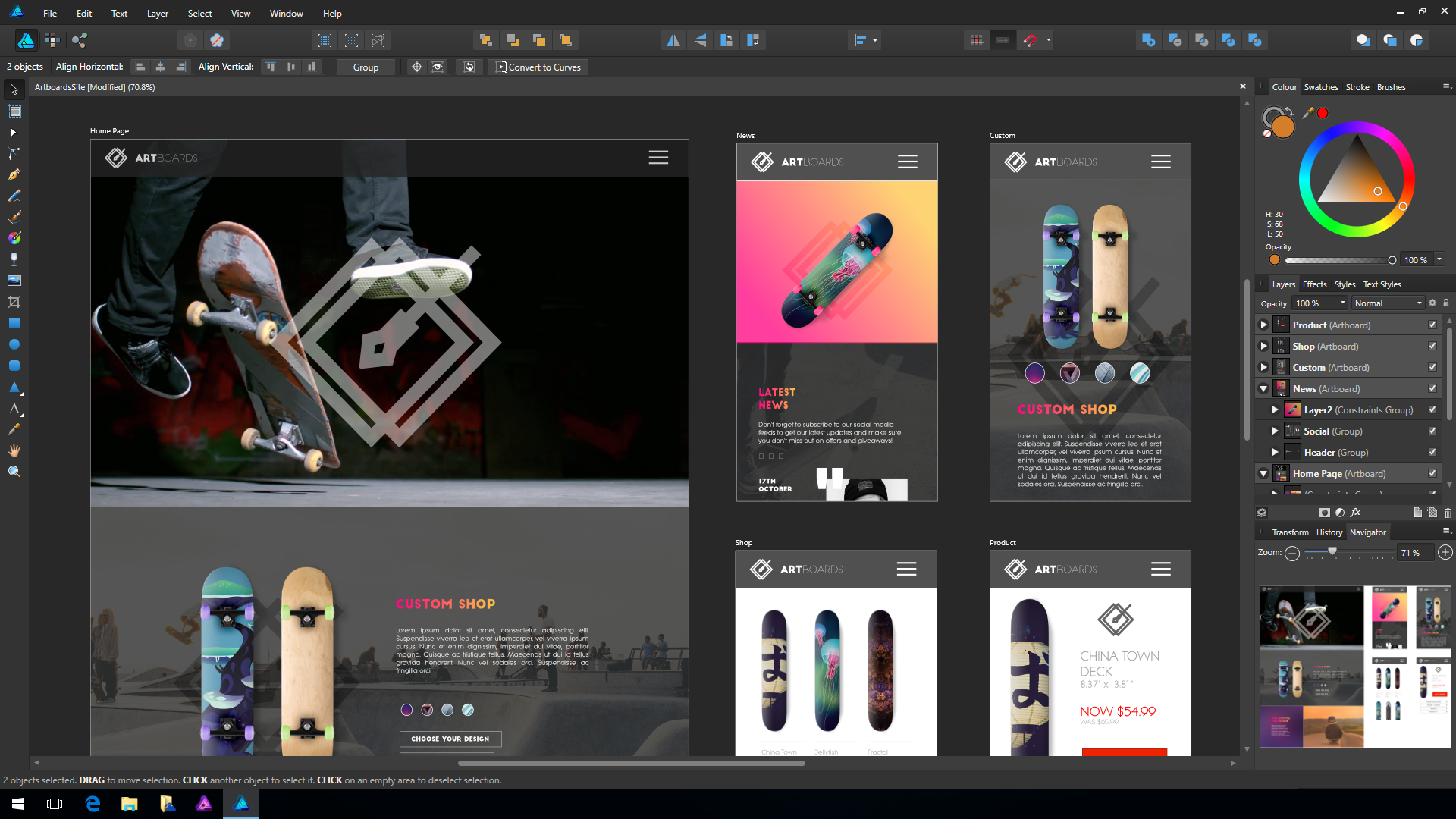 instal Serif Affinity Designer 2.2.0.2005