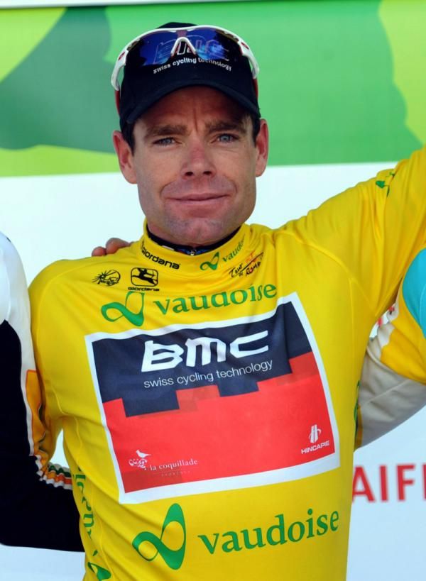 Overall winner Cadel Evans