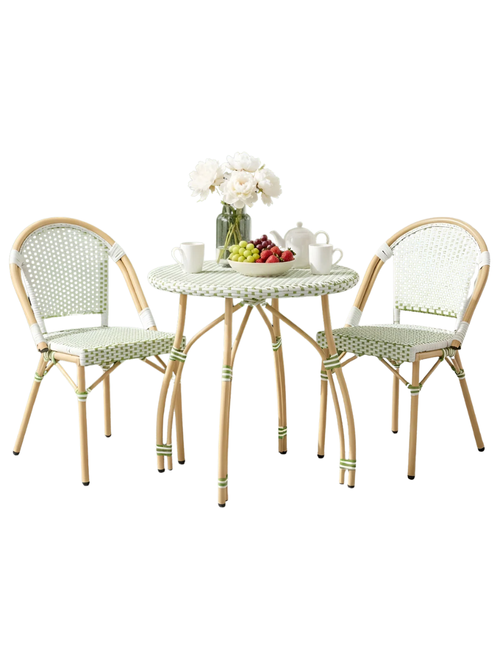 Altesa French Outdoor Bistro Dining Set