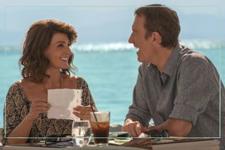 (L to R) Nia Vardalos stars as "Toula" and John Corbett stars as "Ian" in director Nia Vardalos' MY BIG FAT GREEK WEDDING 3, a Focus Features release