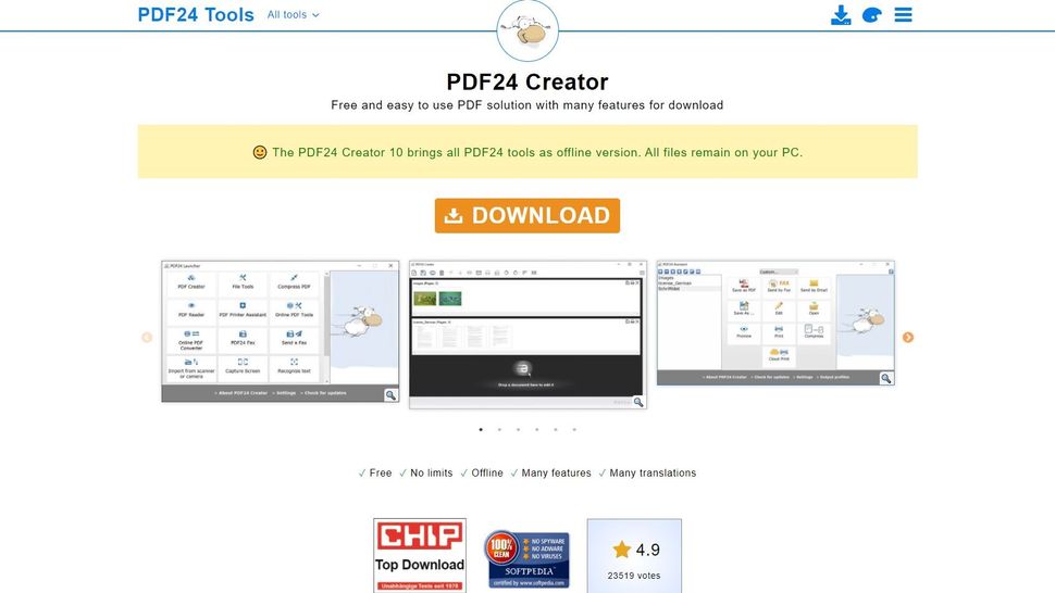 PDF24 Creator Review | TechRadar