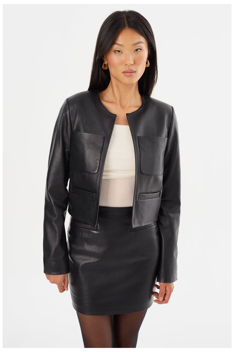 Linette | Leather Jacket