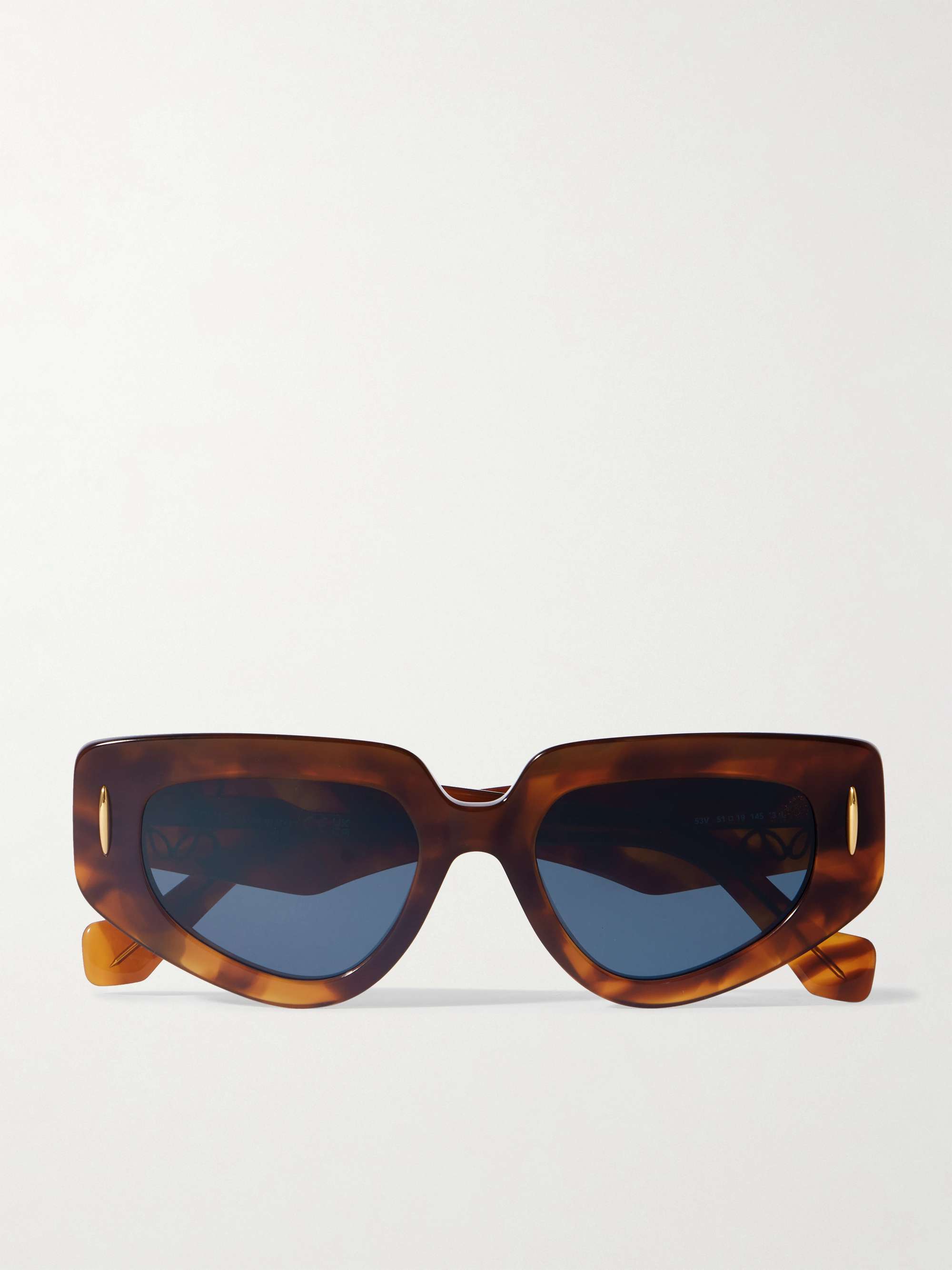 Anagram Cat-Eye Tortoiseshell Acetate Sunglasses