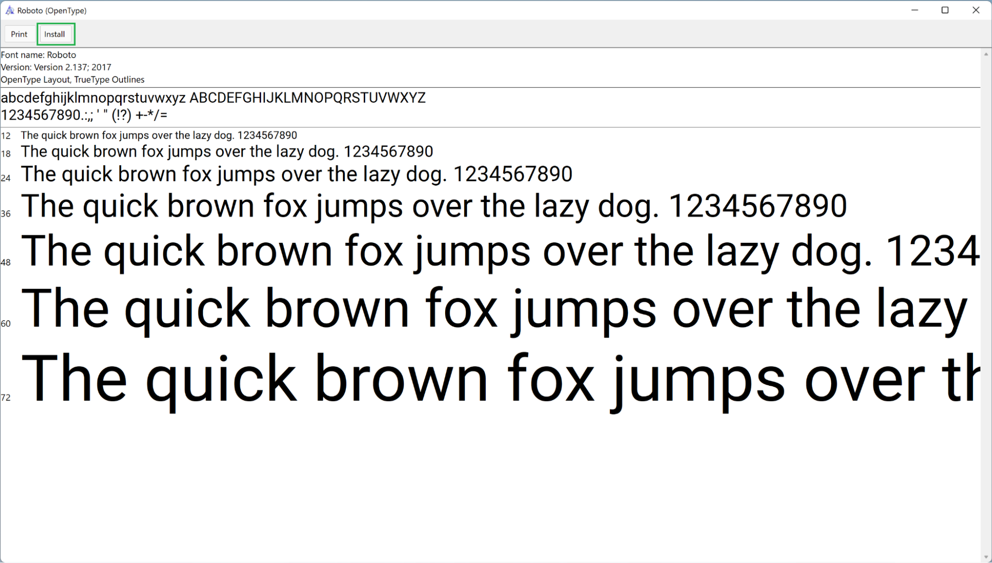 How to Install Fonts on Windows 11