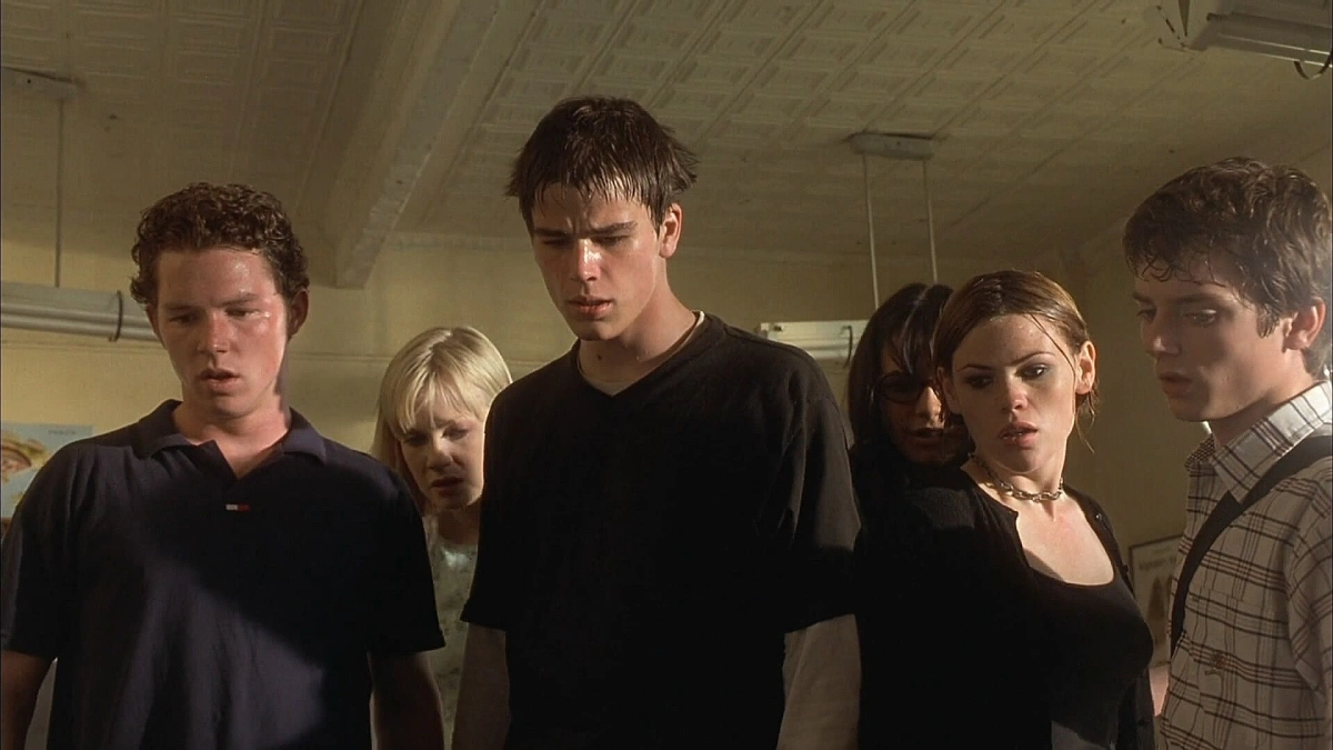 The cast of The Faculty