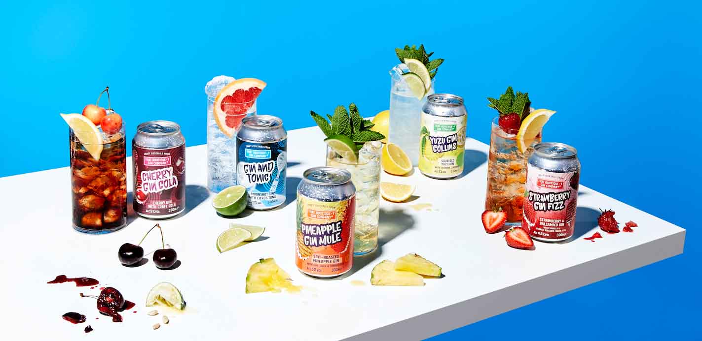 Craft cocktails in a can, you say? That Boutique-y Gin Company has you covered