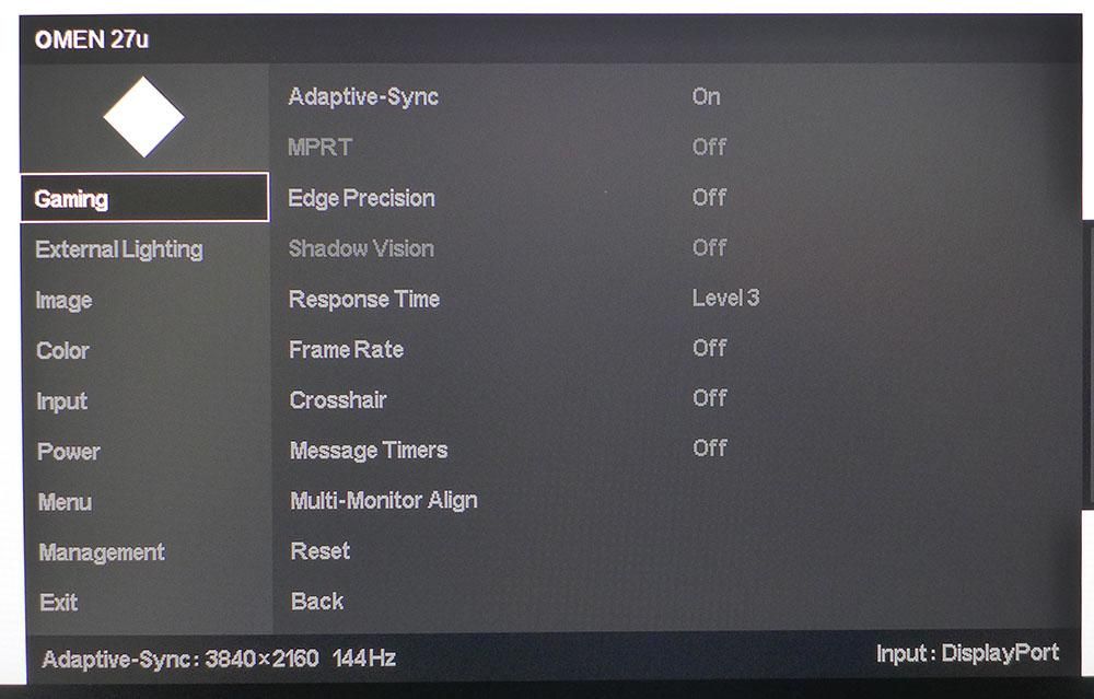 HP Omen 27u