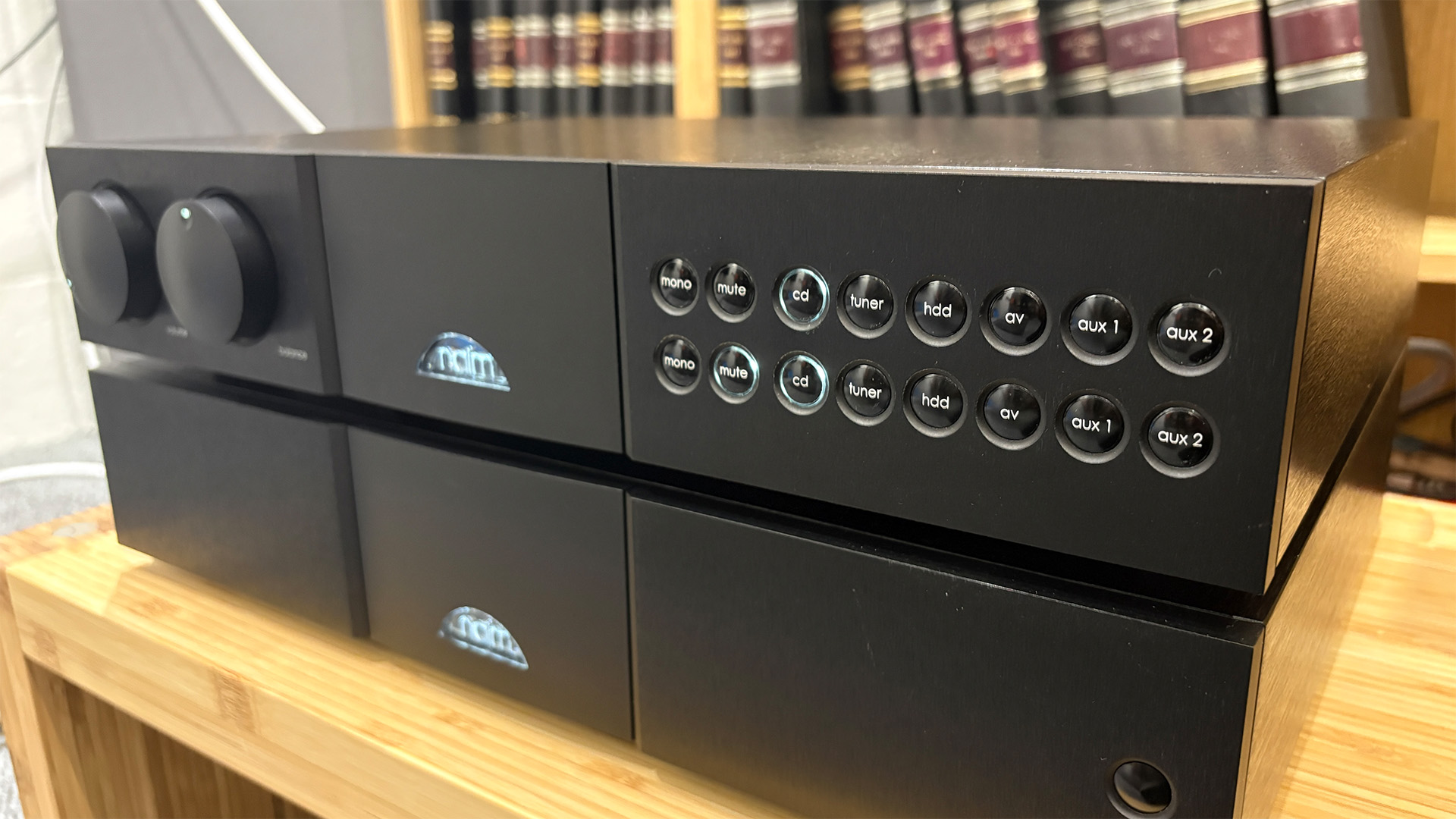 Naim NAC 552 / NAP 500 DR pre/power amplifier